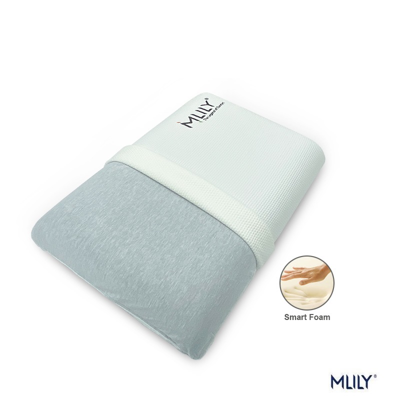 Mlily Bamboo Charcoal Classic Memory Pillow (L)60cm X (W)40cm X (H